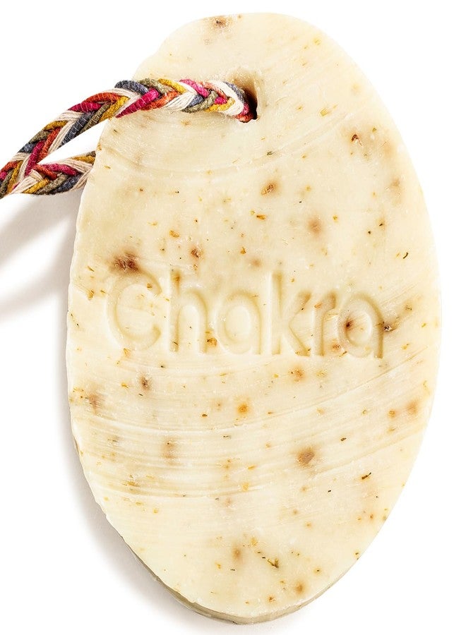 Chakra Oval Lavender & Chamomile Bar Soap - Paraben & Additive Free Handmade Soap Bar for Face, Body and Hands, Gentle Cleansing for Daily Skin Care, 7 oz - Image 1