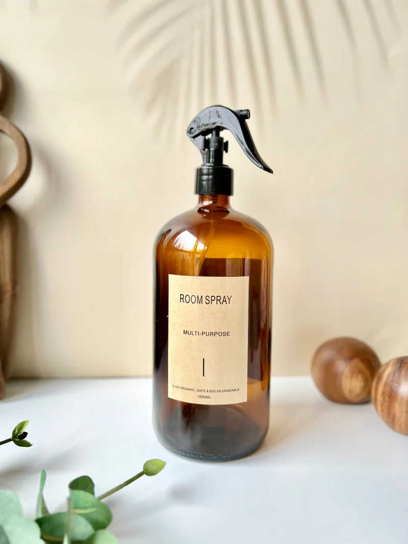 موتوجو Large Spray Cleaning Bottle | Room Fragrance Bottle
