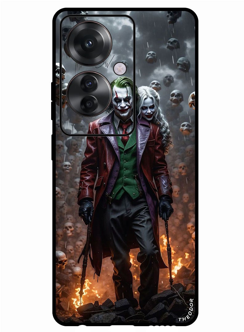 Theodor Protective Case Anti Scratch Shock Proof Bumper Cover For Oppo Reno 11F gotham city armageddon! - Image 1