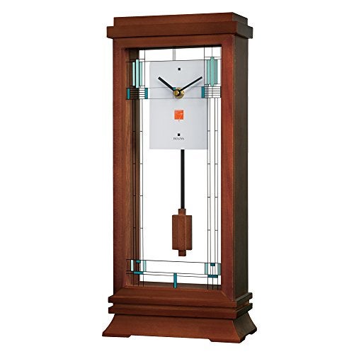 Bulova B1839 Wilits Frank Lloyd Wright Mantel Clock - Image 3