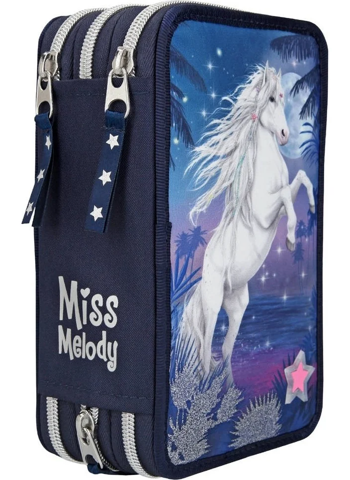 Top Model Miss Melody Triple Filled 3 Layer Pencil Case