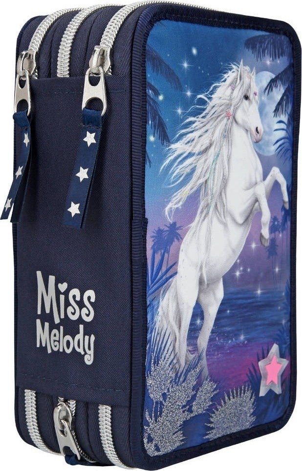 Top Model Miss Melody Triple Filled 3 Layer Pencil Case  - Image 2
