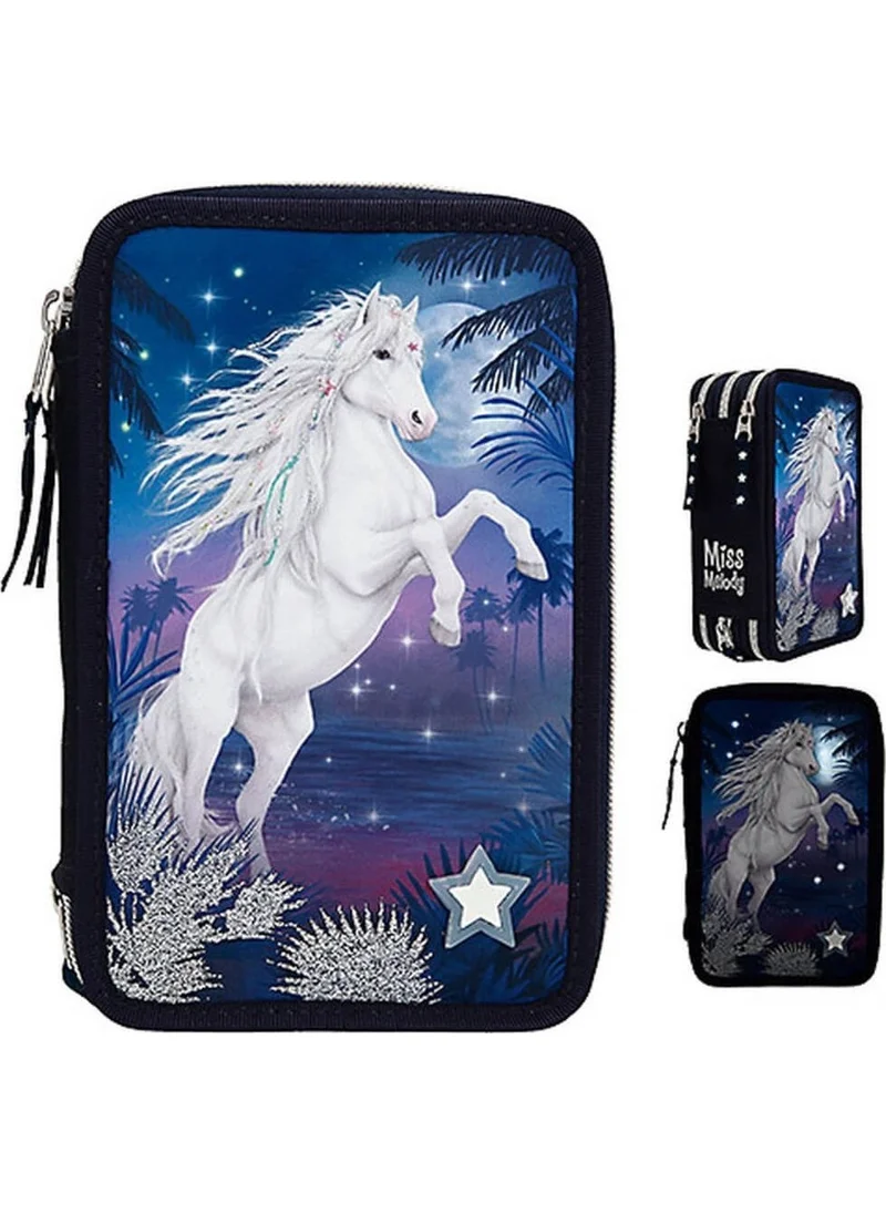 Top Model Miss Melody Triple Filled 3 Layer Pencil Case
