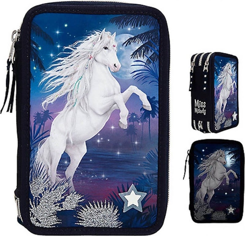 Top Model Miss Melody Triple Filled 3 Layer Pencil Case  - Image 1