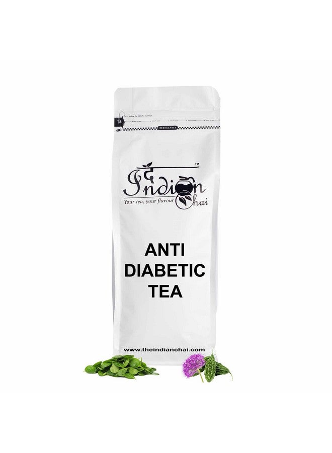 The Indian Chai - Anti Diabetic Tea 250g with Gymnemma Sylvestre, Giloy, Bitter melon, Jamun Seed etc for Regulating Blood Sugar Levels, Strengthens Immunity & Liver Function - Image 1
