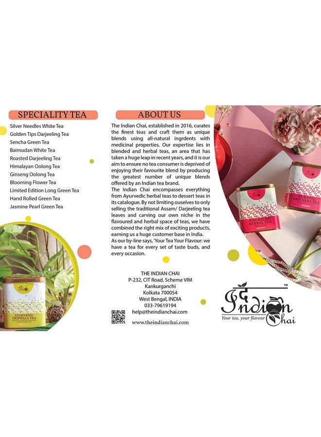 The Indian Chai - Anti Diabetic Tea 250g with Gymnemma Sylvestre, Giloy, Bitter melon, Jamun Seed etc for Regulating Blood Sugar Levels, Strengthens Immunity & Liver Function - Image 4