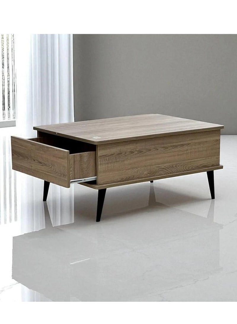 KRESLO Modern design coffee table with two side drawers - Image 2