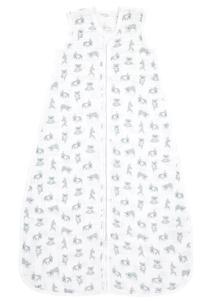 aden + anais Aden + Anais Cotton Muslin Light Sleeping Bag - Now + Zen (0-6 Months)