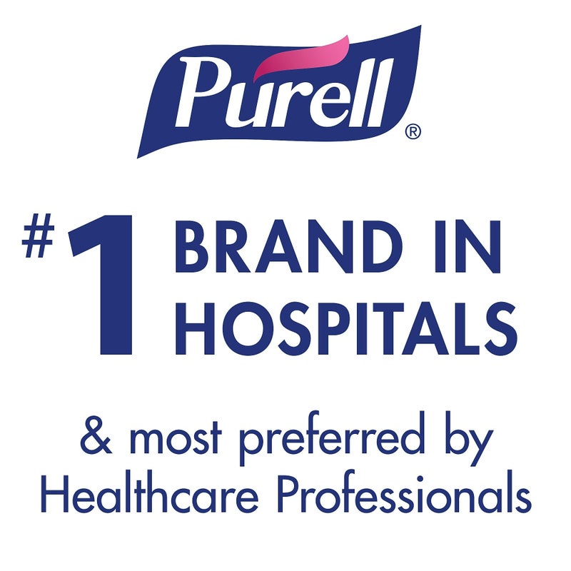 PURELL ES1 Hand Sanitizer Dispenser Starter Kit, Push-Style Dispenser with PURELL Advanced Hand Sanitizer Gel, 450 mL Refill (Pack of 1) - 4424-D6 - Image 5