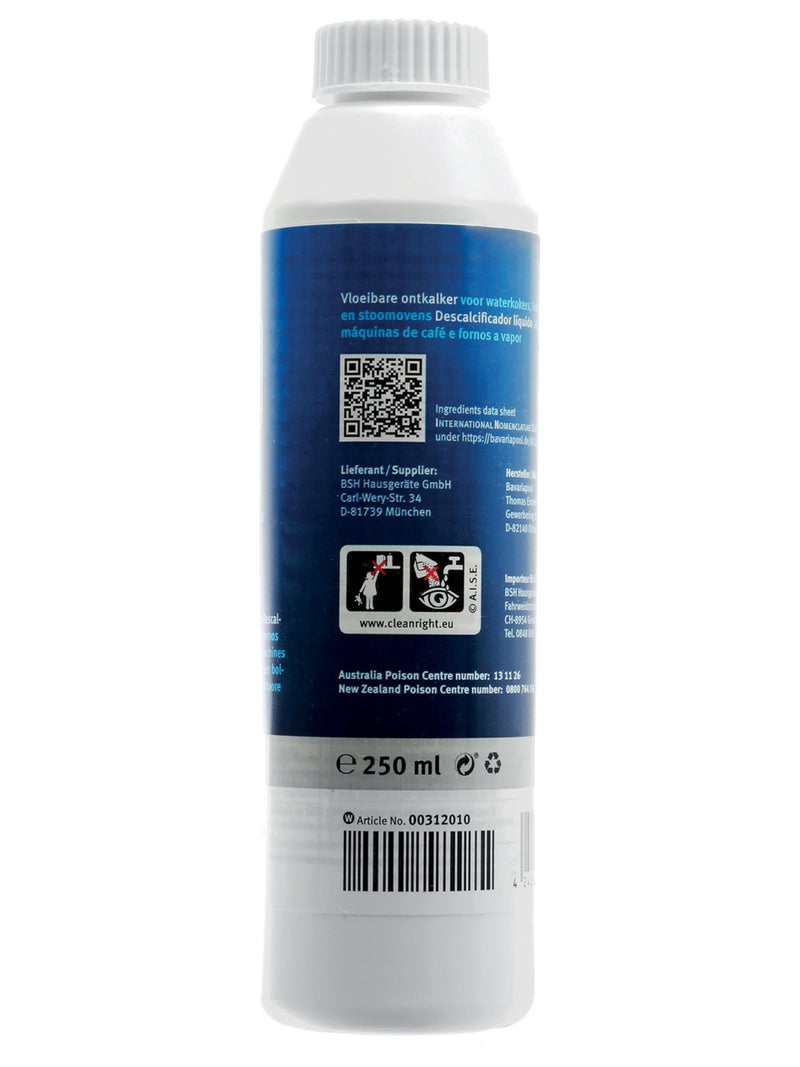 Bosch Siemens Liquid Descaler for Coffee Machine & Kettle 250ml - Image 2