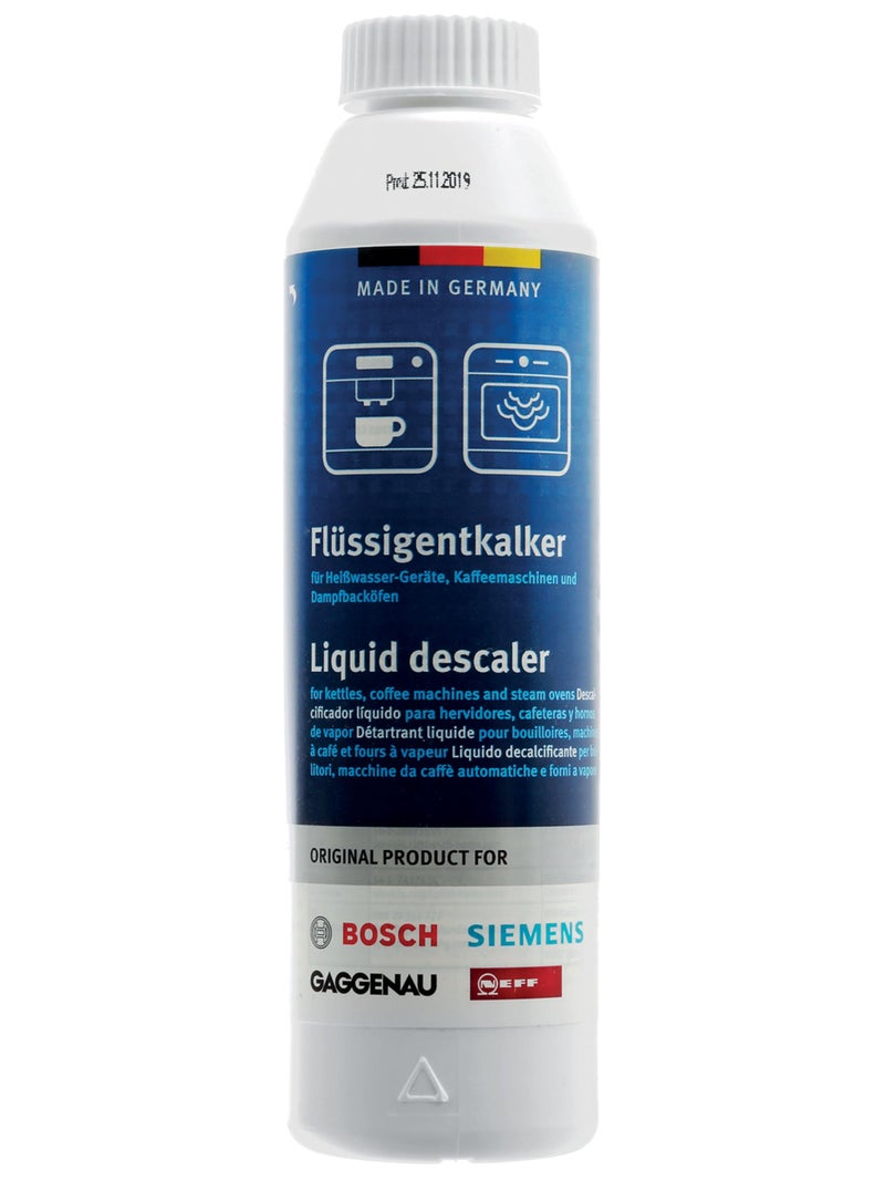 Bosch Siemens Liquid Descaler for Coffee Machine & Kettle 250ml - Image 1
