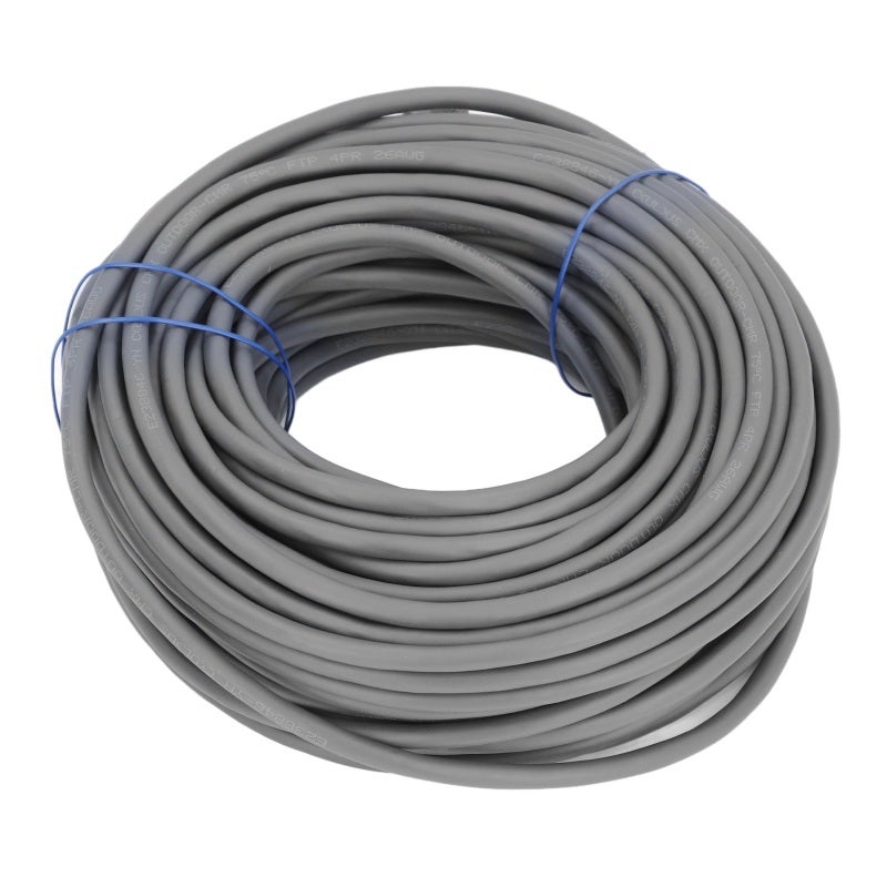 كابل قمر صناعي مستطيل 150 قدم PVC نحاس أحمر - IP68 مقاوم للماء عالي السرعة 2000 ميجابت في الثانية كابل بديل للقمر الصناعي لهوائي الجيل الثالث والراوتر - Image 5