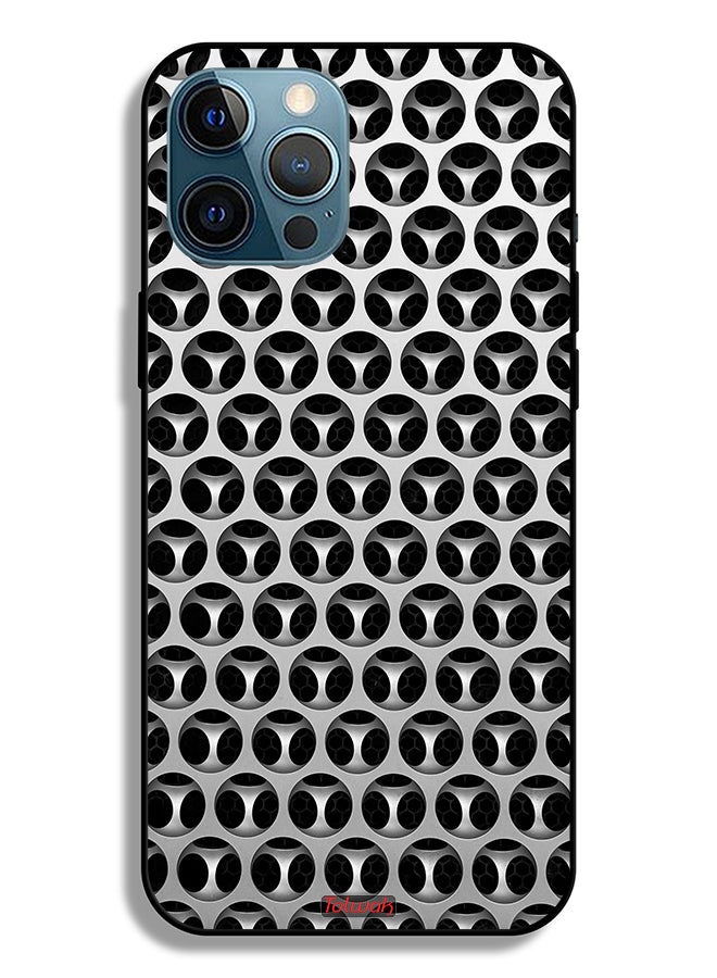 Tolwak Apple iPhone 12 Pro Max Protective Case Horology Hands Pattern - Image 2