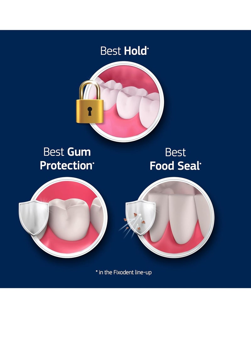 Fixodent Fixodent Professional Ultimate Denture Adhesive Cream for Full and Partial Dentures, 1.8 oz, 3 Pack  - Image 3