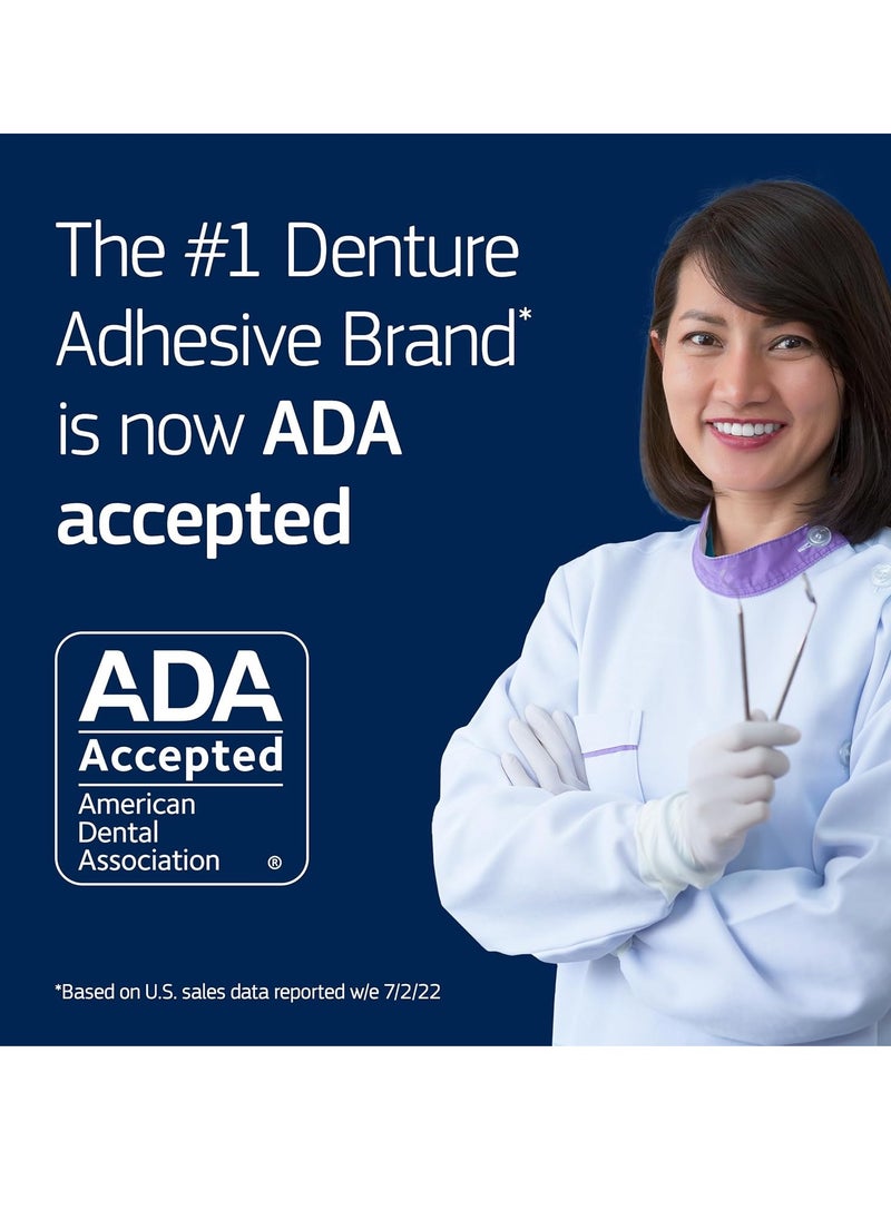 Fixodent Fixodent Professional Ultimate Denture Adhesive Cream for Full and Partial Dentures, 1.8 oz, 3 Pack  - Image 4