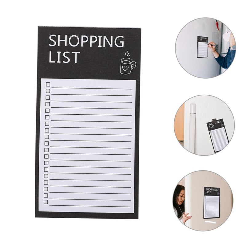 Double Sided Magnetic Fridge Notepad for Meal Planner and To Do List - Image 3