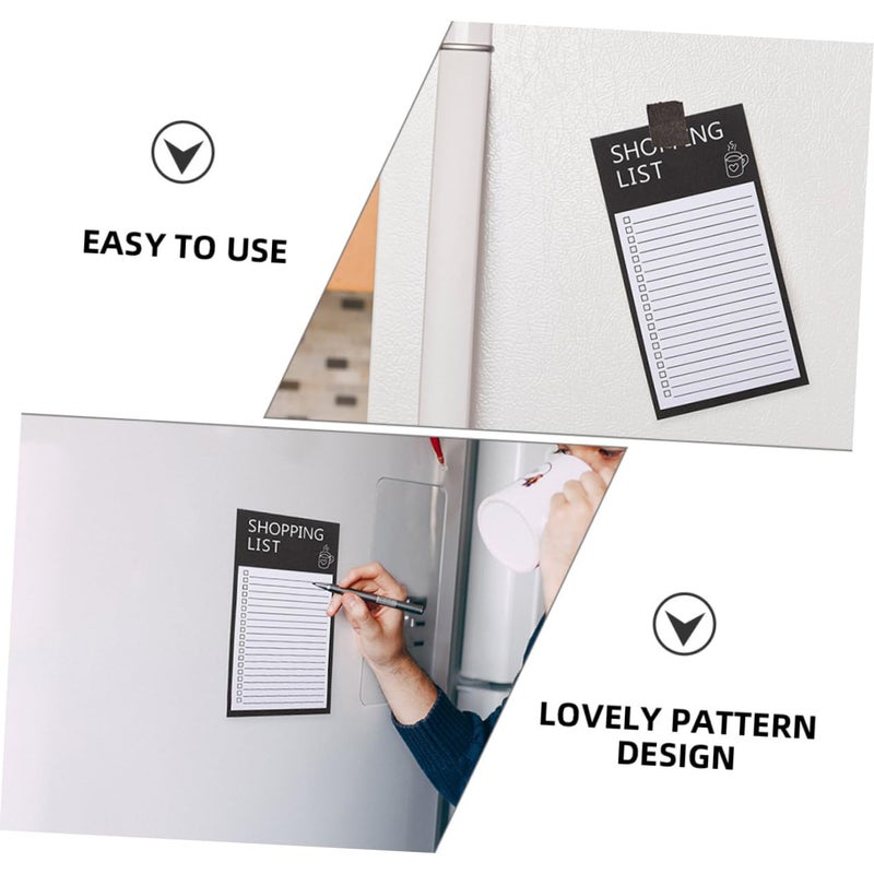Double Sided Magnetic Fridge Notepad for Meal Planner and To Do List - Image 5