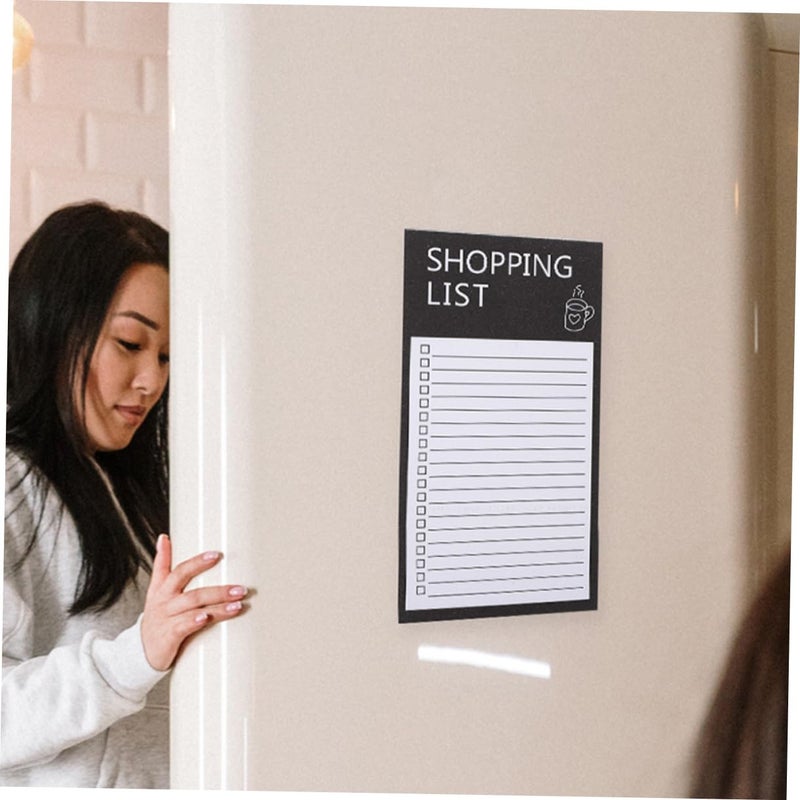 Double Sided Magnetic Fridge Notepad for Meal Planner and To Do List - Image 4
