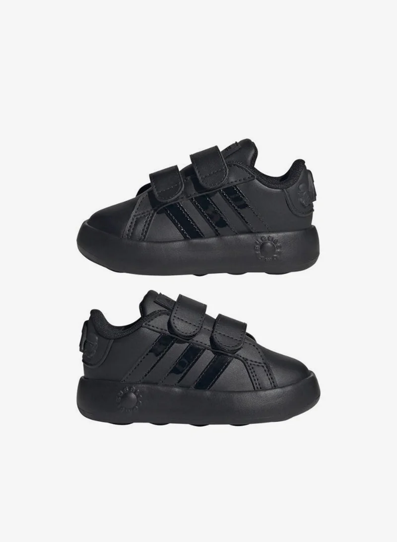 اديداس أحذية رياضية للأطفال ستار وورز جراند كورت سي إف آي يو سوداء
