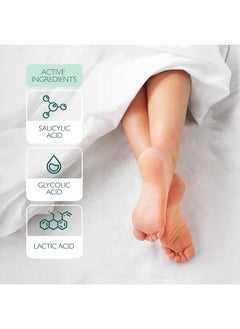 Patchology Poshpeel Pedi Cure - Foot Peel Mask Soak Treatment, Pedicure Foot Spa, Feet Peeling Mask, Pedicure Booties W/Deep Exfoliation For Baby-Soft Skin, Pedicure Supplies For Foot Care, 1 Pair  - Image 2