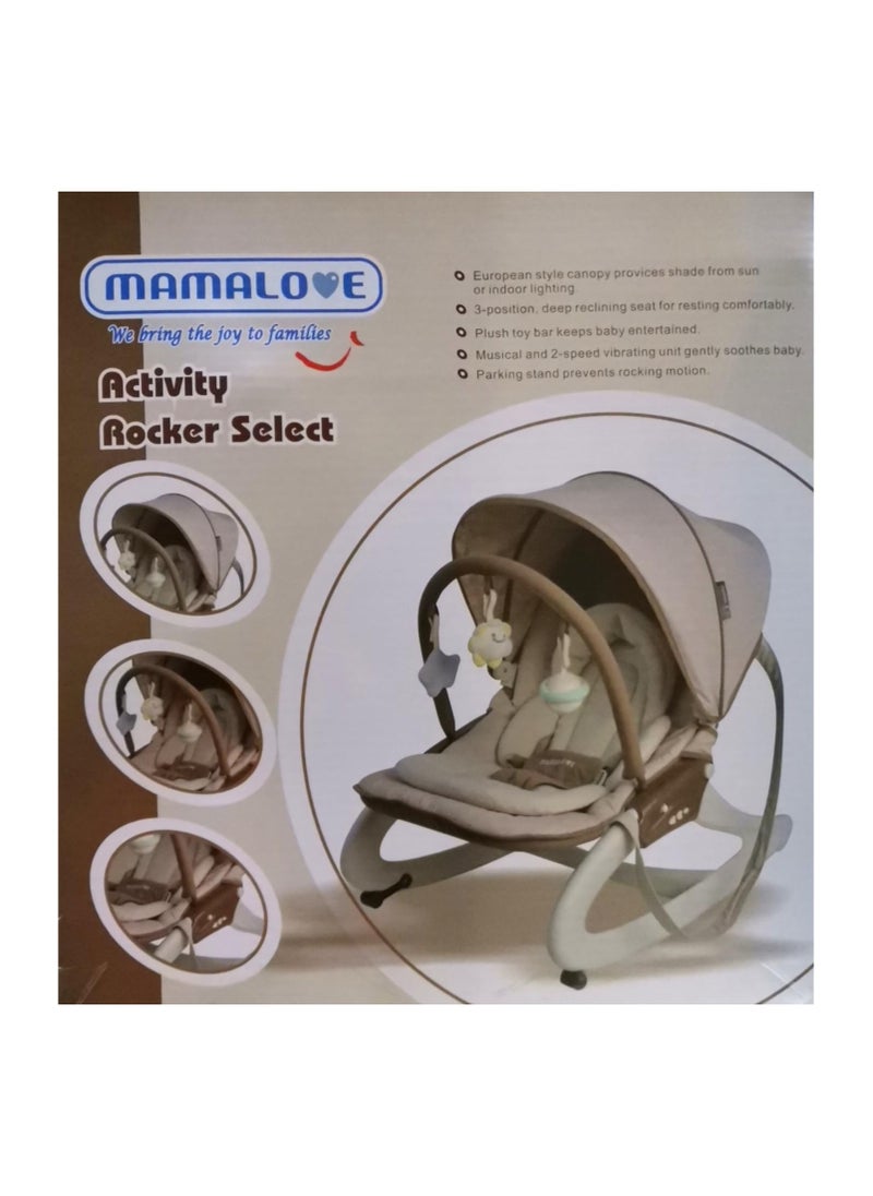 Mamalove - Mamalove Baby Rocking Chair  UC-40 (BIGE) - Image 1