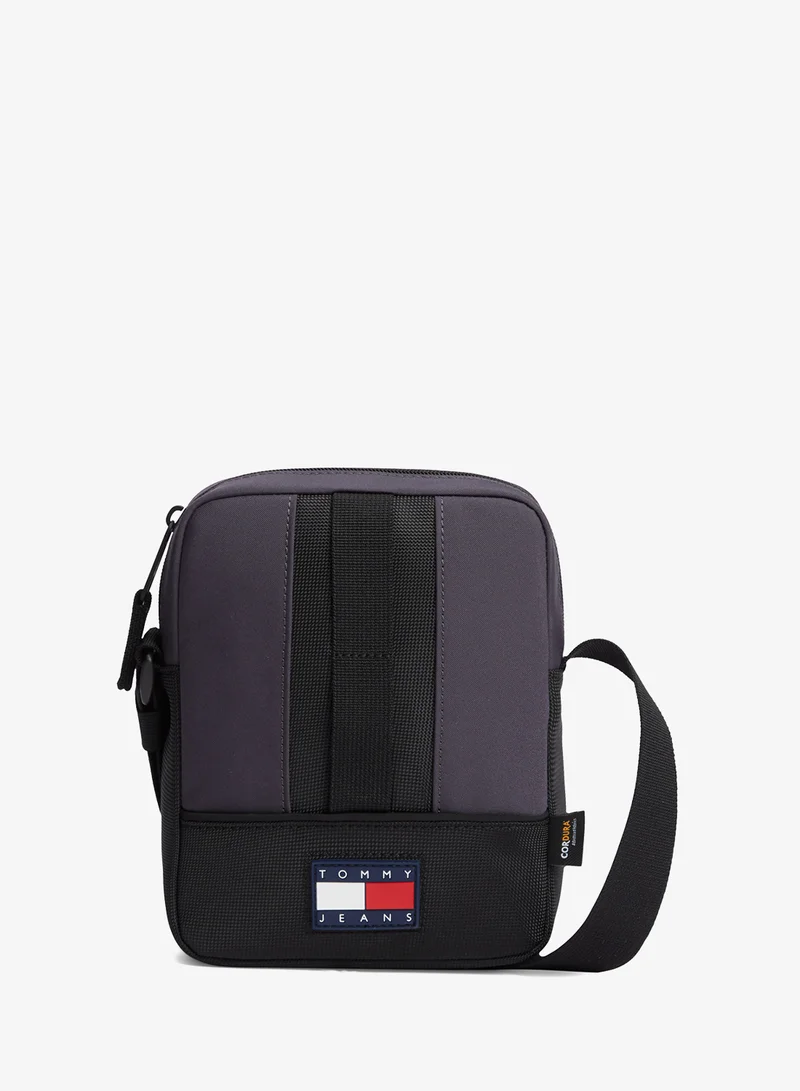 Tommy Jeans Mixed Texture Outdoors Crossbody Reporter Bag