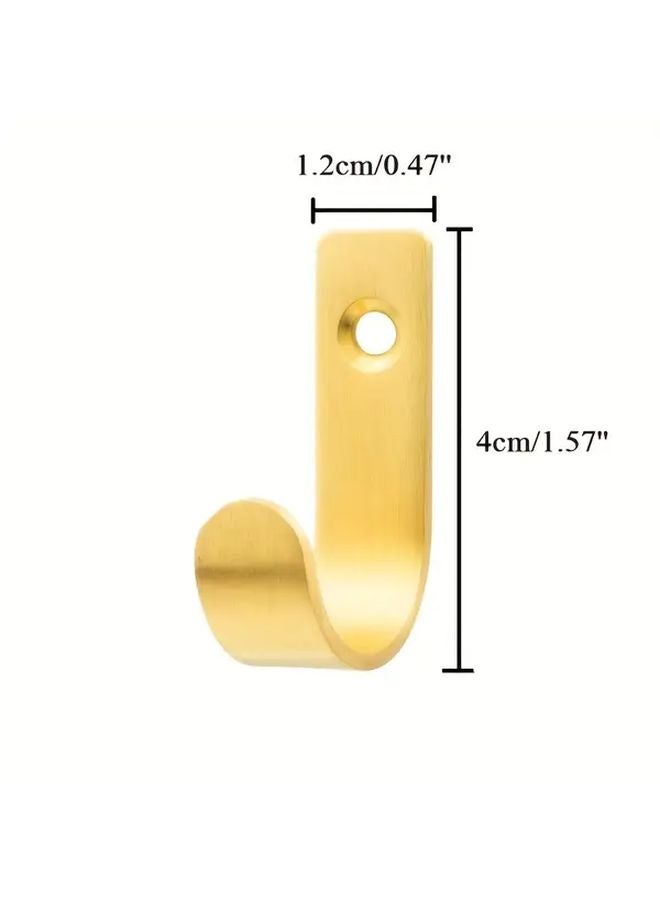 1 Pcs Metal Wall Hook For Towel Clothes Bag Key Space Saving Durable - Image 4