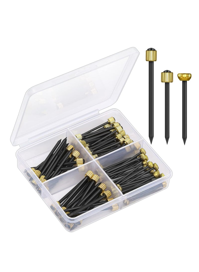 أوزيغالور 90-قطعة مجموعة لتعليق الصور - مسامير الحبال للفن الثقيل على الجدار - Image 1