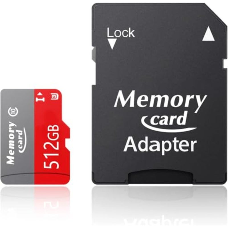 512GB MicroSD Memory Card Up to 100MB/s Read, 90MB/s Write, Class 10, U3, V60, for Gaming Devices, Android Tablets and Smart Phones - Image 1