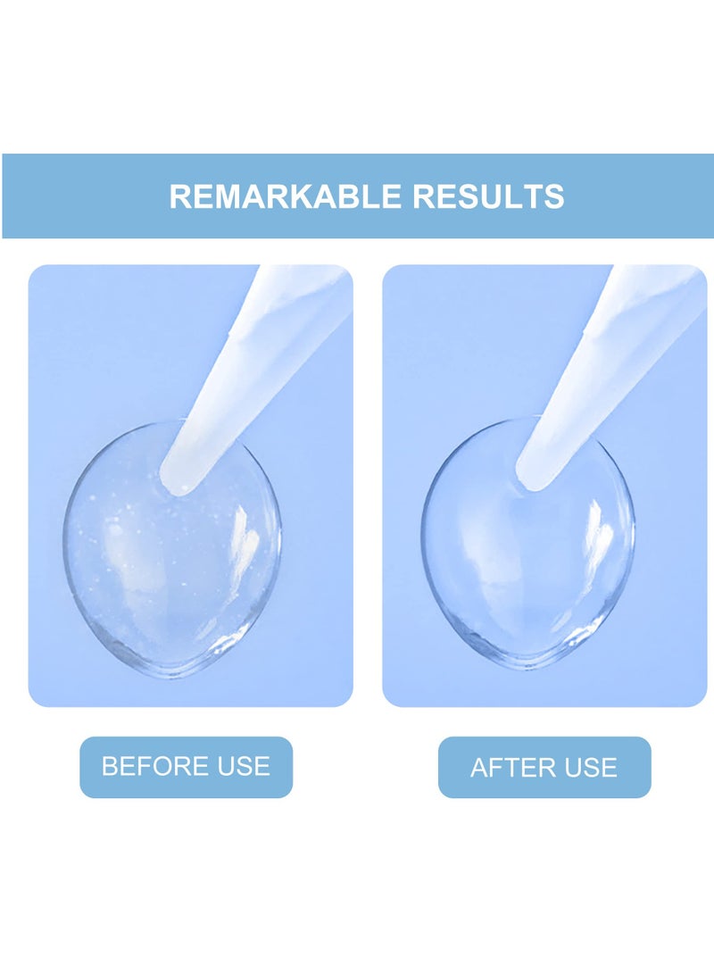 Portable Ultrasonic Contact Lens Cleaner Machine with USB Charger and LED Display for Quick and Gentle Cleaning of Soft and Hard Lenses - Ideal for Daily Care (White) - Image 4