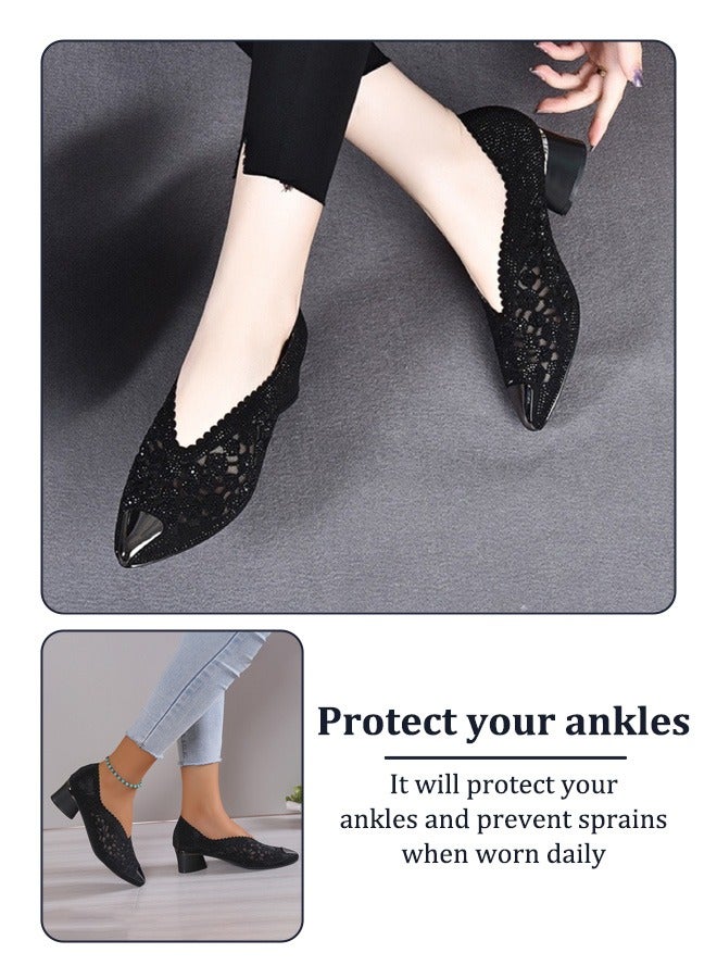 Lady's summer low-heeled shoes  - Image 3