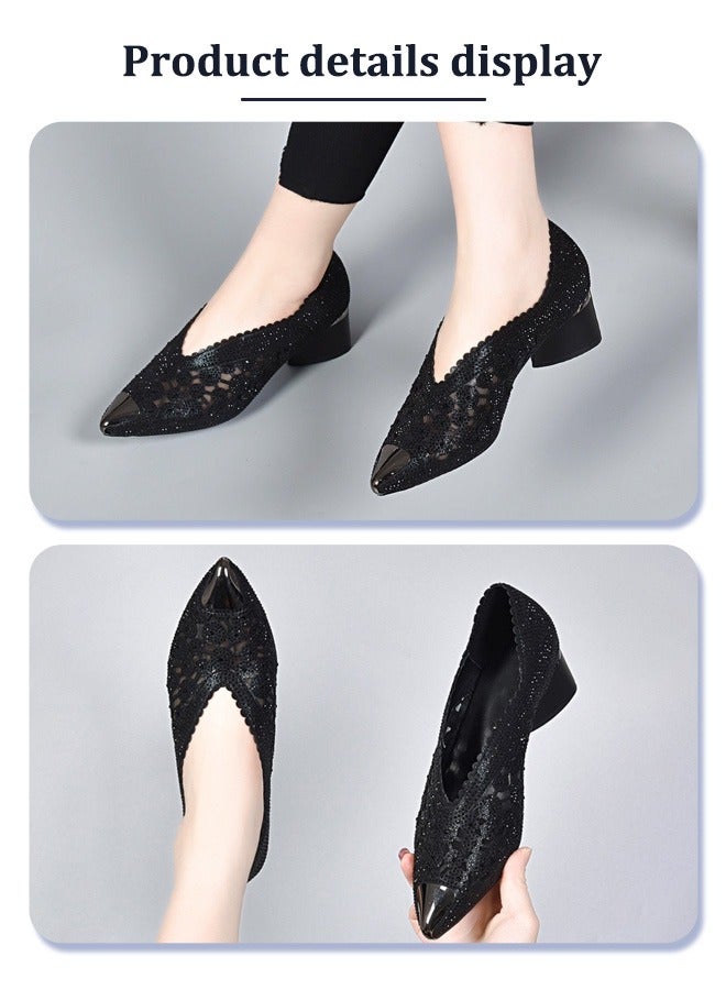 Lady's summer low-heeled shoes  - Image 4