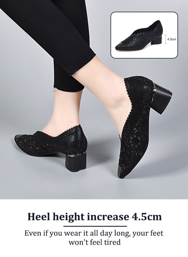 Lady's summer low-heeled shoes  - Image 5