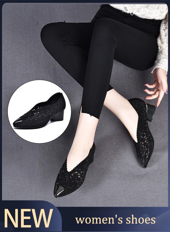 Lady's summer low-heeled shoes  - Image 1
