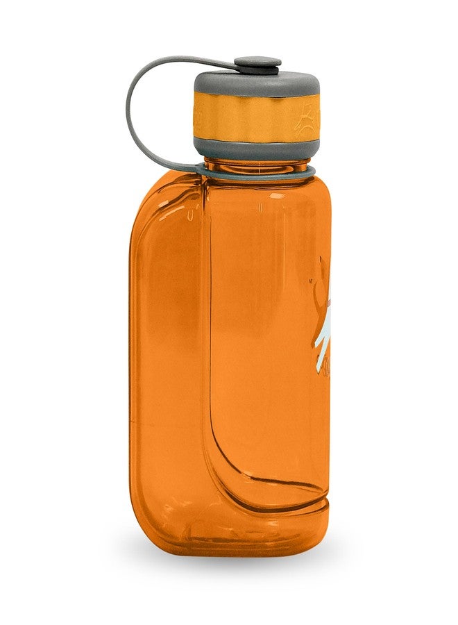 OllyDog OllyBottle, Dog Water Bottle, Pet Water Dispenser with Detachable Bowl, Pet Accessories for Outdoor Walking, Hiking, Travel (600ml, Flame) - Image 3