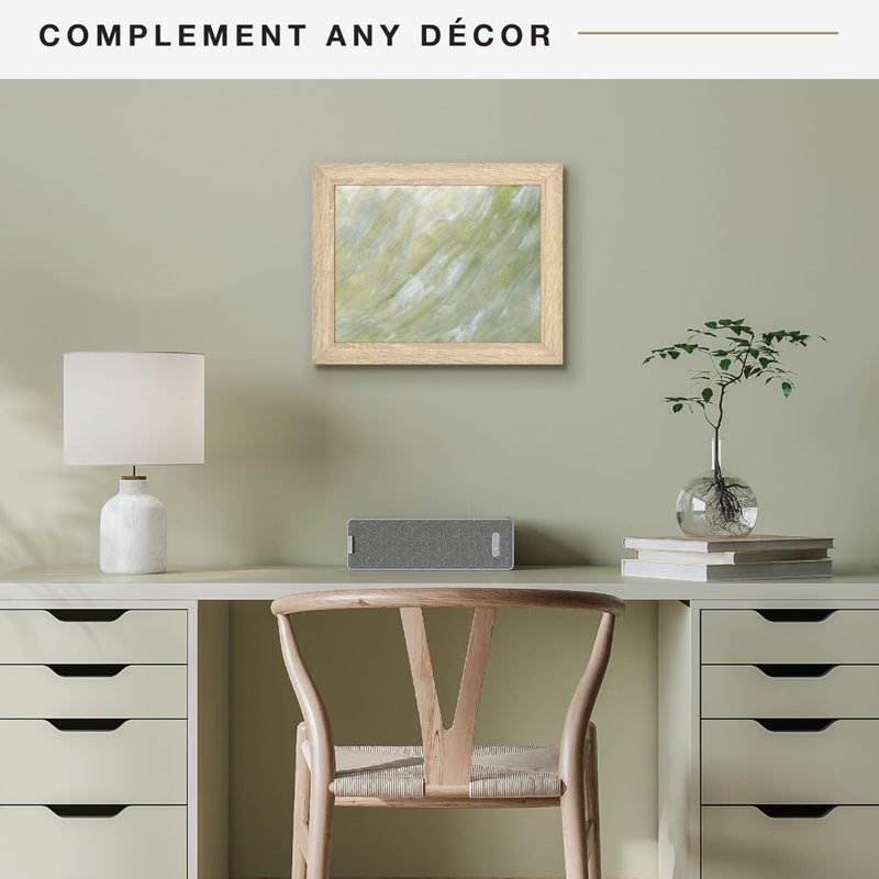 MCS Studio Gallery 8.5x11 Picture Frame Natural Woodgrain Engineered Wood, Rectangle Photo Frame for Photos, Posters & Art Prints & Easel for Tapletop Display (1-Pack) - Image 3