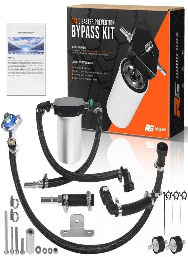 Rogierra CP4 Disaster Prevention Bypass Kit for 2011-2022 Ford F250 F350 F450 F550 Super Duty 6.7L Powerstroke Diesel - Replaces CP4-6.7F-BP-G2.1 - Image 1