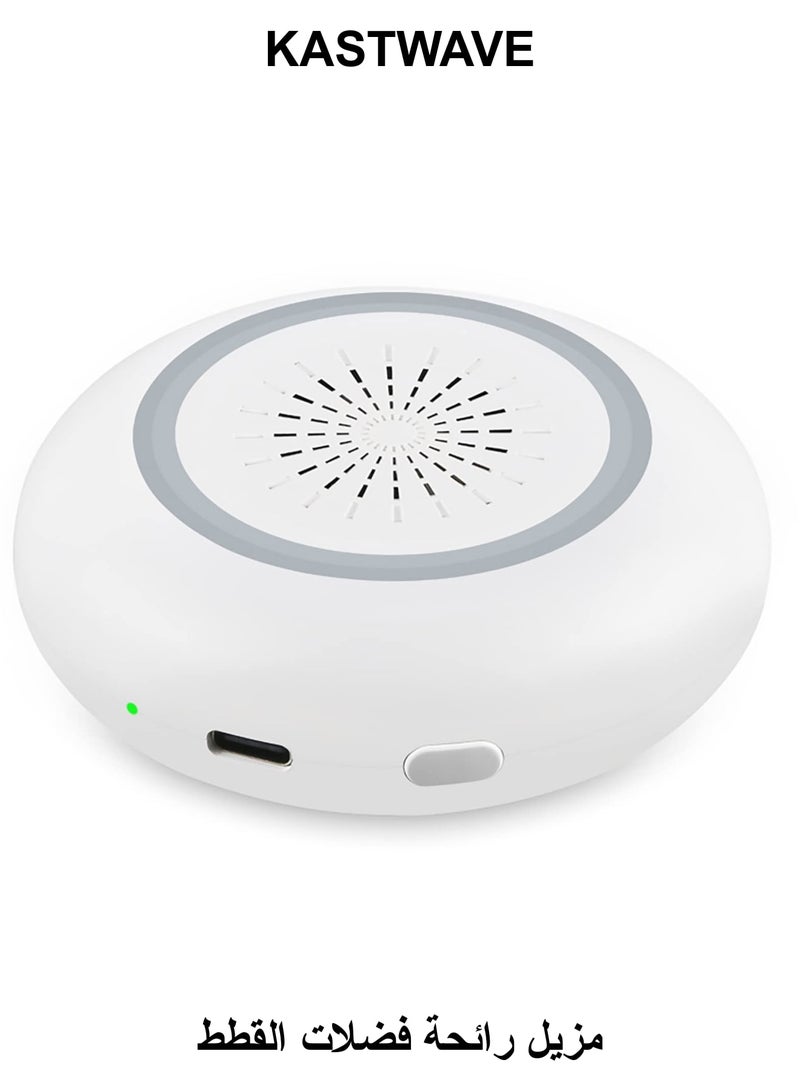 كاست ويف مزيل الروائح من فضلات القطط ومنقي روائح الحيوانات الأليفة لجميع صناديق فضلات القطط، ومنصات الحيوانات الأليفة، والحمام، وخزانة الملابس، والمطبخ، وصندوق الأحذية، والمناطق الصغيرة - Image 1