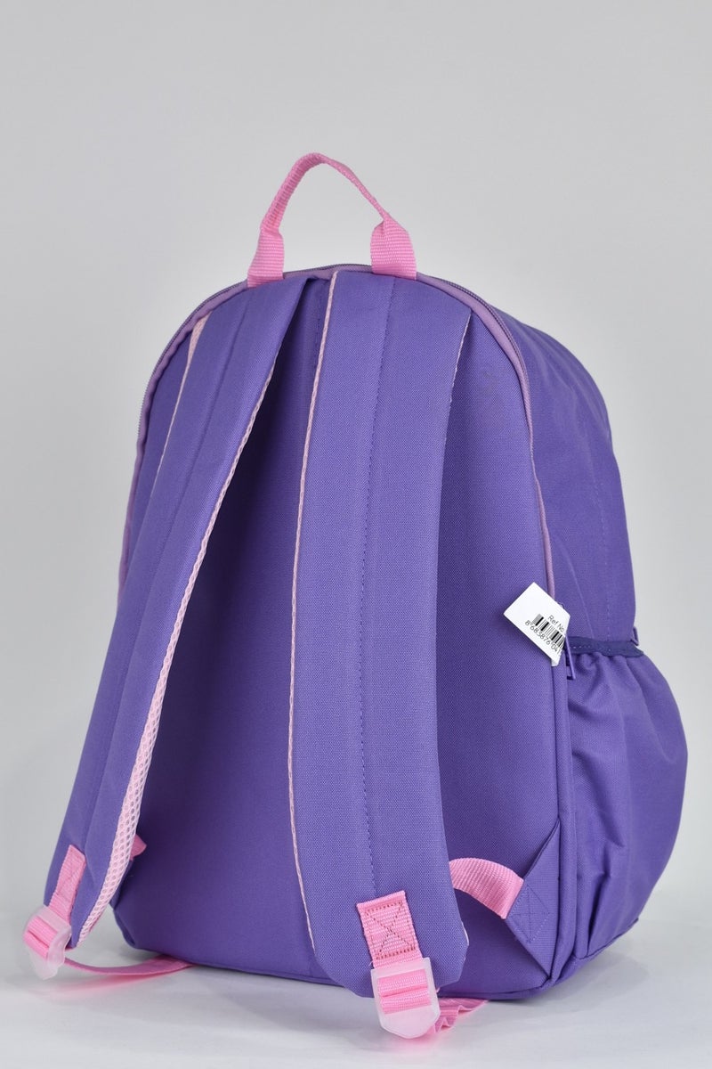 Unisex Multi-Eye Daily Travel School Backpack Lilac 04154