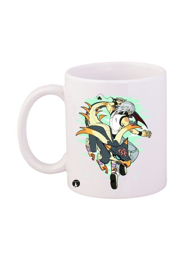 RKN Kingdom Hearts Video Game Character Printed Mug White/Black/Grey 12ounce - Image 1
