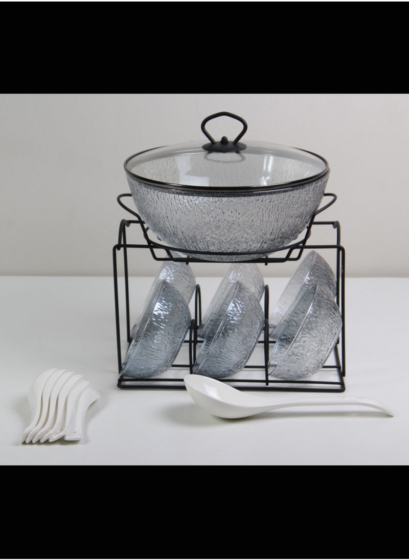 Generic - Soup bowl set with bowls and serving bowls - Image 1