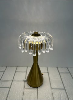 Transparent flower/gold
