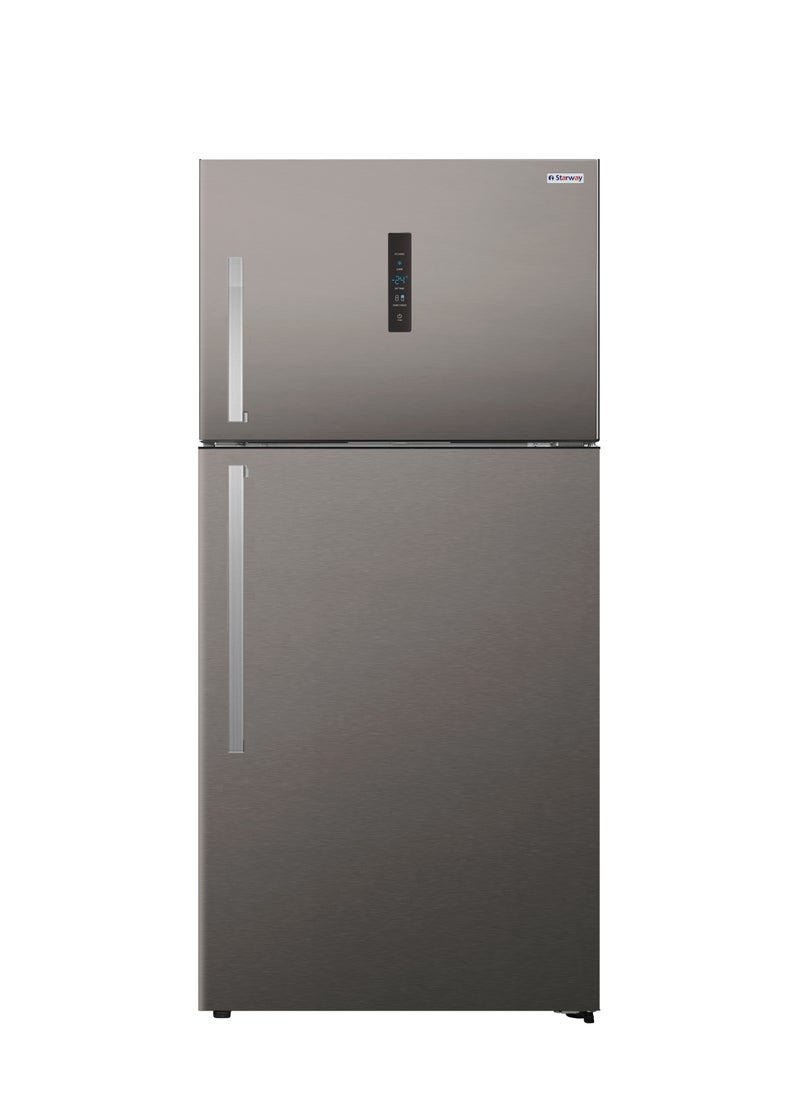 Starway Starway 508 Lt 17.6 Cuft, Energy Saving Noiseless Total No Frost Inverter Compressor, Silver, maximum Capacity  - Image 1