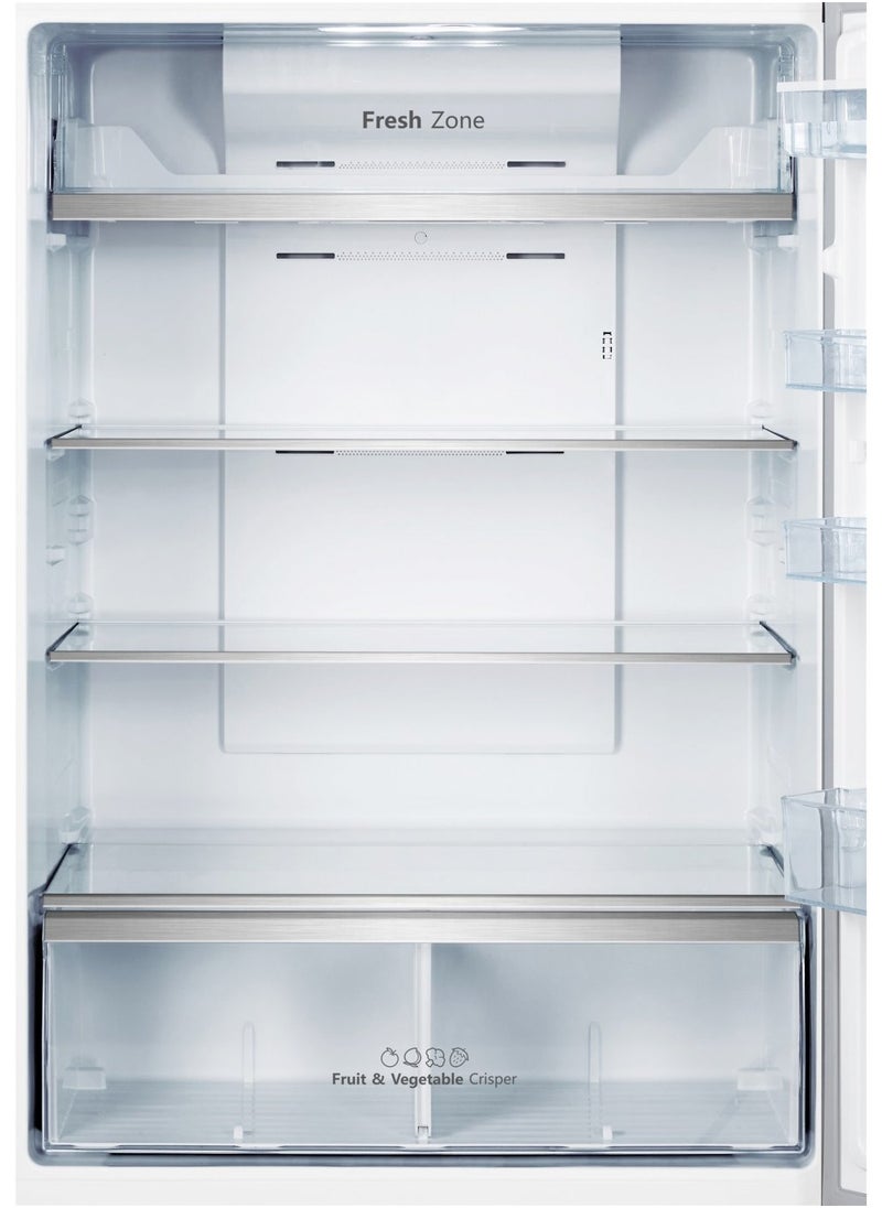 Starway 508 Lt 17.6 Cuft, Energy Saving Noiseless Total No Frost Inverter Compressor, Silver, maximum Capacity