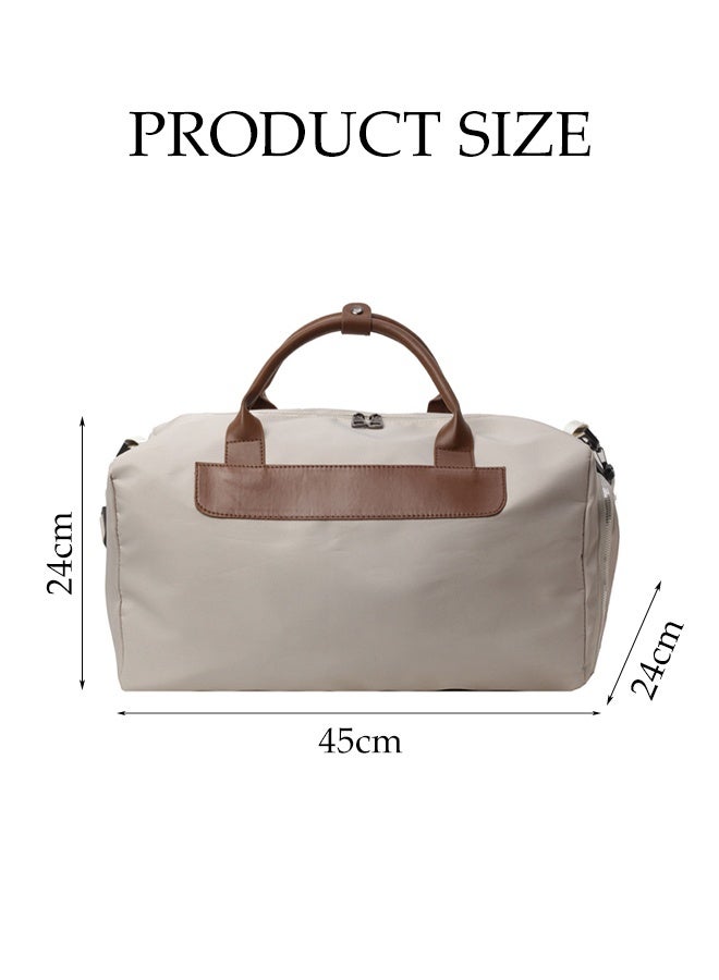 DUNISO Multifunctional Gym Duffle Bag Large Capacity Waterproof Fitness Yoga Bag with Shoe Compartment Dry and Wet Separation Durable Weekender Travel Bag with Shoulder Strap for Traveling Swimming Yoga Hiking Camping - Image 4