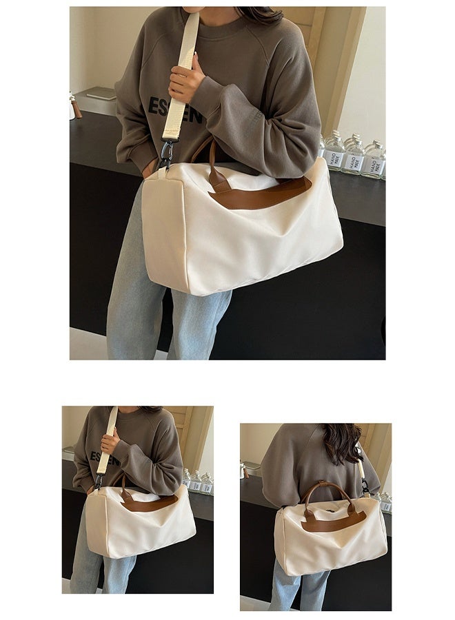 DUNISO Multifunctional Gym Duffle Bag Large Capacity Waterproof Fitness Yoga Bag with Shoe Compartment Dry and Wet Separation Durable Weekender Travel Bag with Shoulder Strap for Traveling Swimming Yoga Hiking Camping - Image 5