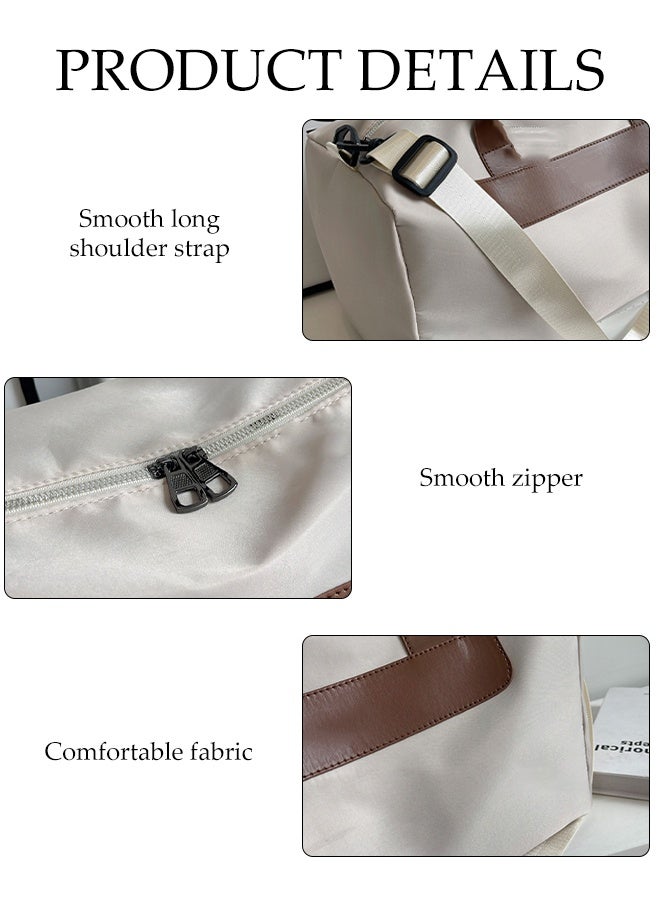 DUNISO Multifunctional Gym Duffle Bag Large Capacity Waterproof Fitness Yoga Bag with Shoe Compartment Dry and Wet Separation Durable Weekender Travel Bag with Shoulder Strap for Traveling Swimming Yoga Hiking Camping - Image 2