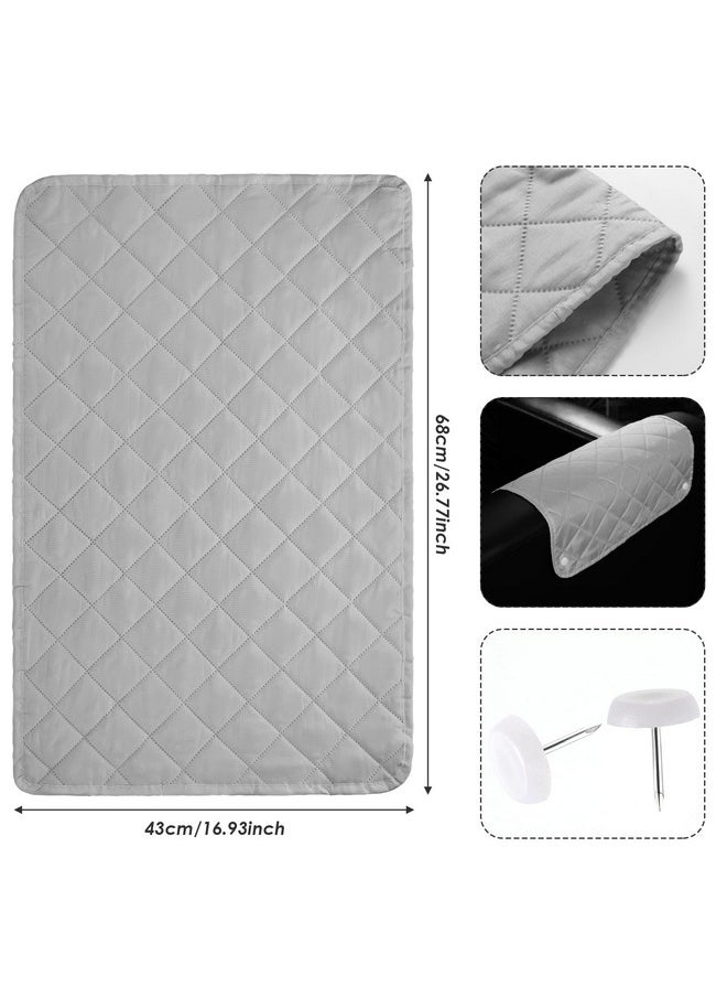 Panelee Headrest Cover for Recliner Chair 2 Pieces Recliner Headrest Protector Recliner Sofa Cover Recliner Head Covers Sofa Head Protector Furniture Protector for Recliner Sofa Slipcovers(Light Gray)  - Image 2