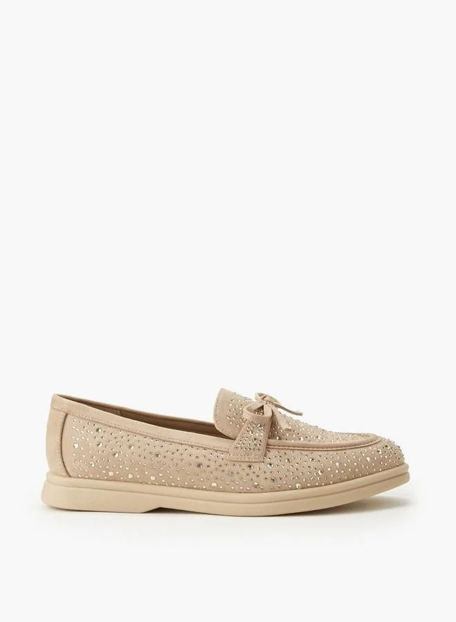 Renzo Ruganni Women Embellished Slip-On Loafers