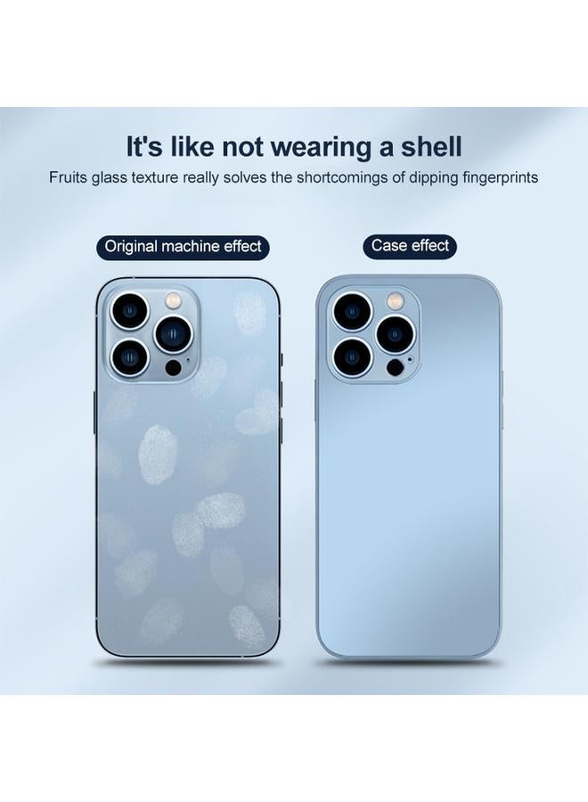 erorex Case For iPhone 12 Pro Max AG Frosted Tempered Glass Phone Case - Image 3